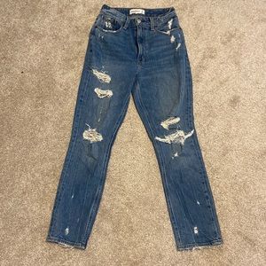 Abercrombie and fitch curve love jeans
